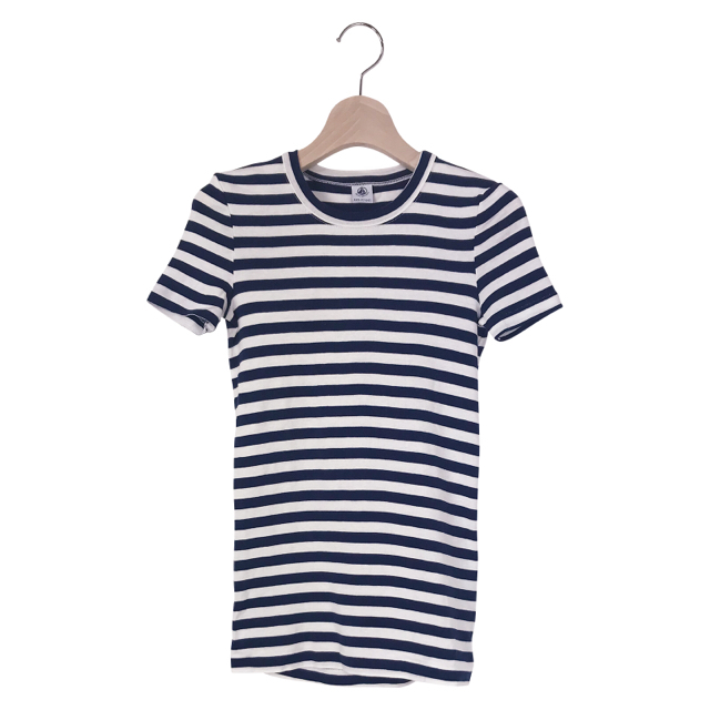 ボーター柄半袖Tシャツ　PETIT BATEAU