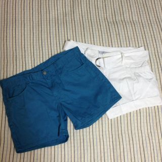 ザラ(ZARA)の大きめサイズ ショーパン２枚セット(ショートパンツ)