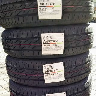 ブリヂストン(BRIDGESTONE)の155/65R14 ブリヂストン新品タイヤ4本 全国送料無料(タイヤ)