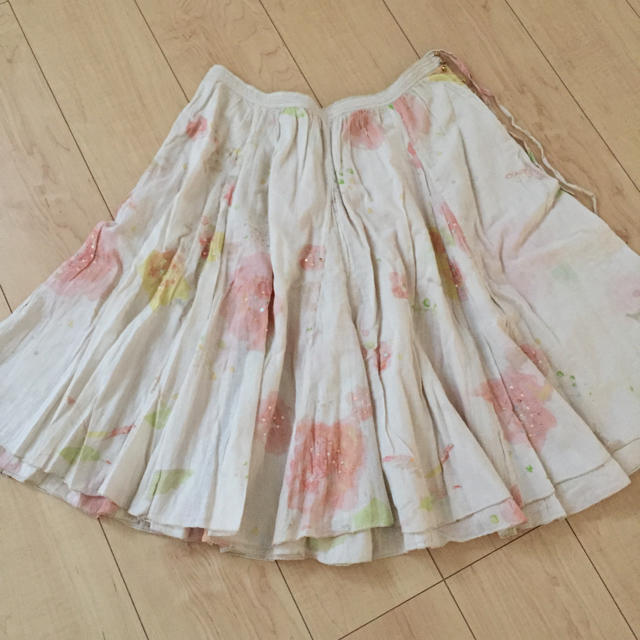 franche lippee(フランシュリッペ)のぼんやりスカート レディースのスカート(ひざ丈スカート)の商品写真