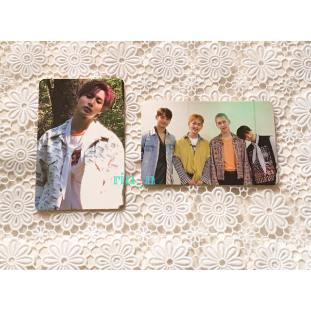 SHINee(シャイニー)のSHINee テミン+集合トレカセット (正規6集 EP.2)  エンタメ/ホビーのCD(K-POP/アジア)の商品写真
