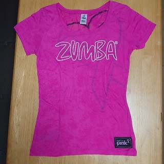 ズンバ(Zumba)のズンバウェア☆Tシャツ☆サイズＳ&サルエルパンツ(Tシャツ(半袖/袖なし))