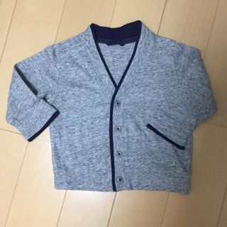 ユニクロ(UNIQLO)のユニクロカーディガン80 薄手 美品(カーディガン/ボレロ)