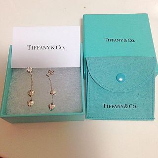 Tiffany&Co.925ダブルドロップハートピアス