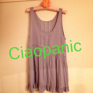 チャオパニック(Ciaopanic)のお取り置き中☆20日まで☆(ミニワンピース)