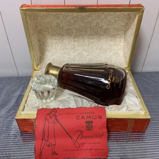 未開栓 箱付 カミュ CAMUS 1863 COGNAC バカラ クリスタル