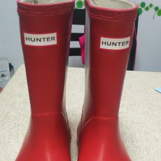 ハンター(HUNTER)のお値下げ HUNTER 長靴 18~19センチ 美品 訳あり(その他)