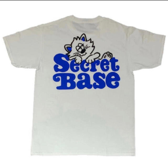 VERDY SECRETBASE LOGO Tシャツ 白 XLサイズ メンズのトップス(Tシャツ/カットソー(半袖/袖なし))の商品写真