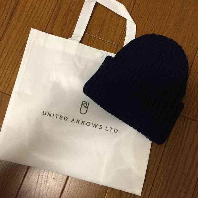 UNITED ARROWS(ユナイテッドアローズ)のアナザーエディション ニット帽 レディースの帽子(ニット帽/ビーニー)の商品写真