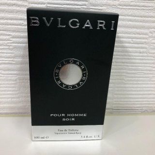 ブルガリ(BVLGARI)の新品　未開封！　ブルガリ プールオム ソワール オードトワレ 100mL(香水(男性用))