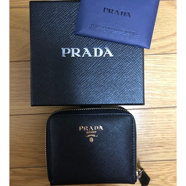 PRADA(プラダ)のプラダ▽折り財布 レディースのファッション小物(財布)の商品写真