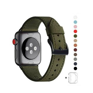 アップルウォッチ(Apple Watch)の42/44㎜ Apple Watch用 レザーベルト 1.2.3.4.5世代用(その他)