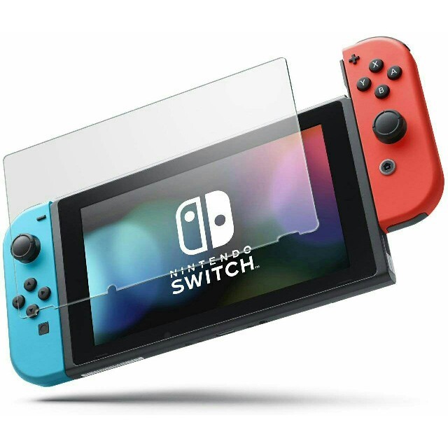 任天堂　Switch　スイッチ　液晶フィルム　カバー エンタメ/ホビーのゲームソフト/ゲーム機本体(家庭用ゲーム機本体)の商品写真