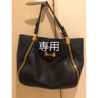 トムフォード(TOM FORD)のトートバッグ ハンドバッグ トムフォード Tom Ford  ネイビー(トートバッグ)