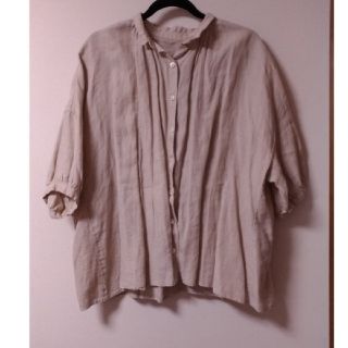 ネストローブ(nest Robe)の☆おるばるさま専用です☆　ネストローブ　リネンワイドブラウス(シャツ/ブラウス(半袖/袖なし))