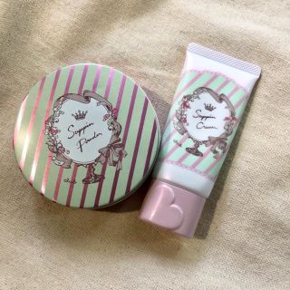 すっぴんクリーム&パウダー♡2点セット(フェイスパウダー)