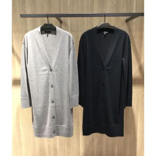 セオリー(theory)のTheory 17AW ロングカーディガン 黒(カーディガン)