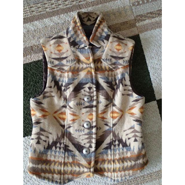 ★週末限定★  ペンドルトン PENDLETON ツイード・ベスト・M・超美品