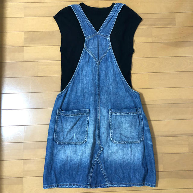 GAP(ギャップ)の【GAP】デニムサロペット レディースのパンツ(サロペット/オーバーオール)の商品写真