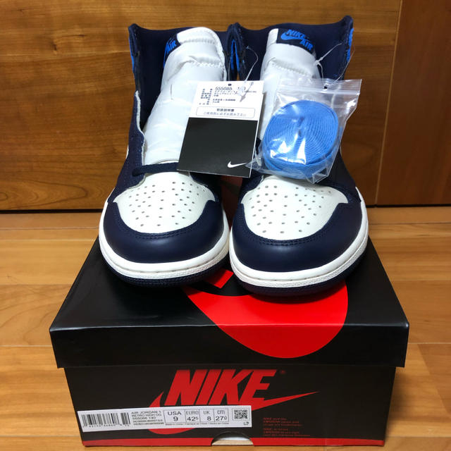 NIKE AIR JORDAN 1 RETRO HIGH OG OBSIDIAN