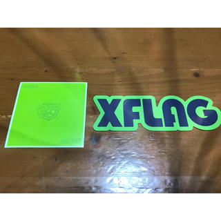 【新品・未使用】XFLAG 限定ステッカー＆ヤクルト燕パワーステッカー セット(応援グッズ)