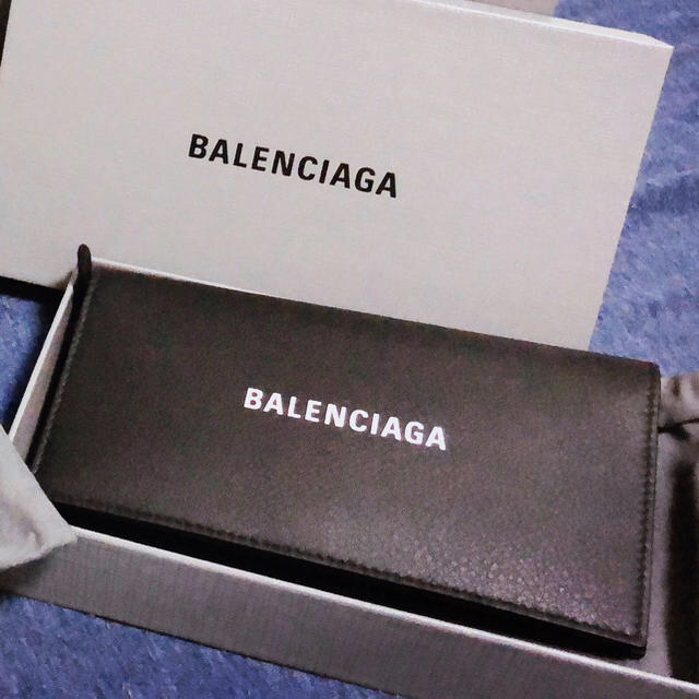 【有名人芸能人】 Balenciaga - 二つ折り長財布 BALENCIAGA 長財布
