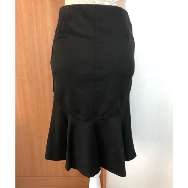 M-premier(エムプルミエ)のタイトスカート M ブラック レディースのスカート(ひざ丈スカート)の商品写真