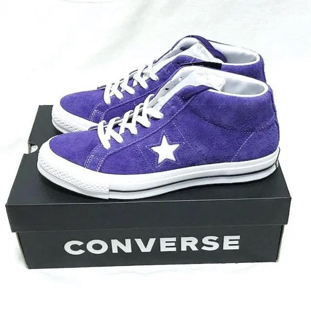 CONVERSE(コンバース)のコンバースワンスタースエードパープル メンズの靴/シューズ(スニーカー)の商品写真