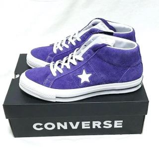 コンバース(CONVERSE)のコンバースワンスタースエードパープル(スニーカー)