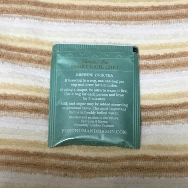 fortnum&mason smoky earl grey 食品/飲料/酒の飲料(茶)の商品写真