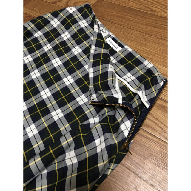 MADISONBLUE(マディソンブルー)の【MADISON BLUEマディソンブルー】グラフチェックパターンミモレスカート レディースのスカート(ロングスカート)の商品写真