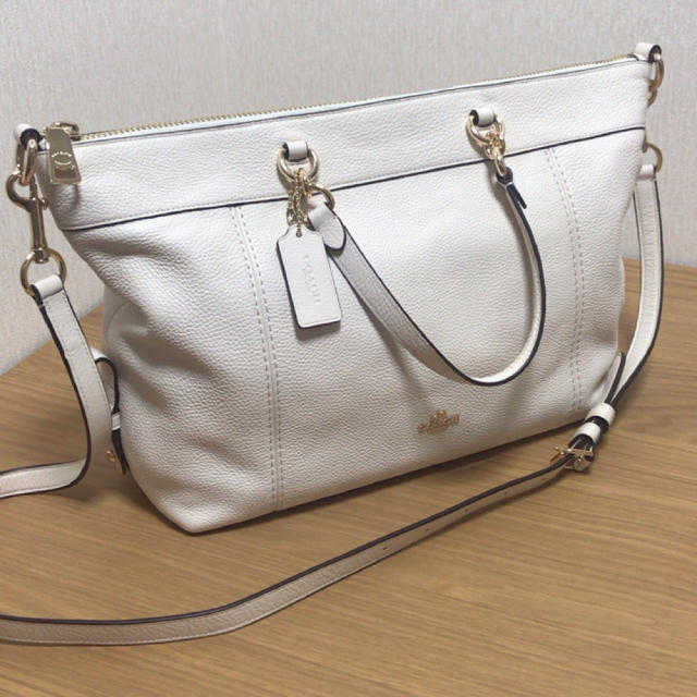 『コーチ COACH』ペブルドレザー トートバッグ 2WAY F59325