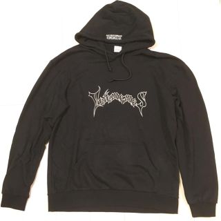 バレンシアガ(Balenciaga)のvetememes metal hoodie ヴェトミームスメタルパーカーXXL(パーカー)