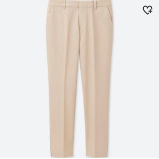 ユニクロ(UNIQLO)のおまけつき♡ドライストレッチクロップドパンツ＊ユニクロ＊ベージュ(クロップドパンツ)