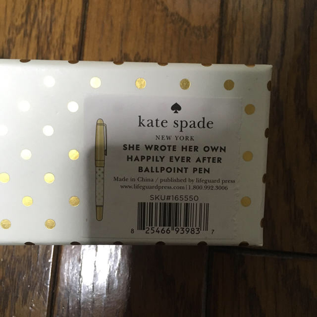 kate spade new york(ケイトスペードニューヨーク)の訳あり ケイトスペード ポールペン インテリア/住まい/日用品の文房具(ペン/マーカー)の商品写真