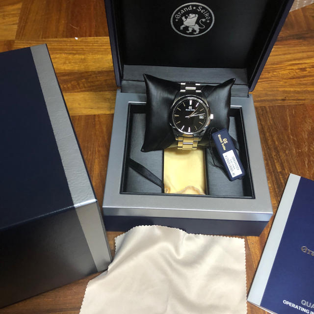 超爆安 Grand 中古品 SBGV223 クォーツ Seiko Grand - Seiko 腕時計