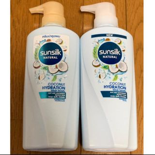 ユニリーバ(Unilever)の海外限定 サンシルク  シャンプー&コンディショナー ココナッツ(シャンプー)