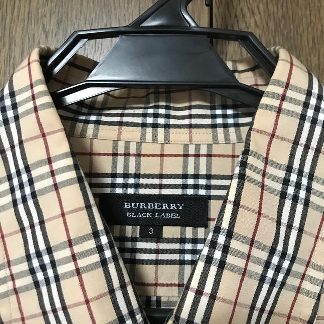 BURBERRY BLACK LABEL(バーバリーブラックレーベル)のバーバリー チェックシャツ メンズのトップス(シャツ)の商品写真