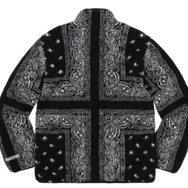 Supreme Reversible Bandana Fleece Jacket 3