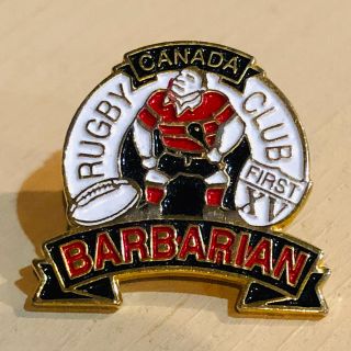 バーバリアン(Barbarian)の非売品 ラグビー BARBARIAN ピンバッジ(ラグビー)