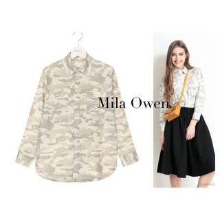 ミラオーウェン(Mila Owen)のMila Owen カモフラシャツ(シャツ/ブラウス(長袖/七分))