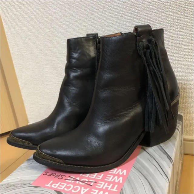 JEFFREY CAMPBELL(ジェフリーキャンベル)のショートブーツ 黒 レディースの靴/シューズ(ブーツ)の商品写真