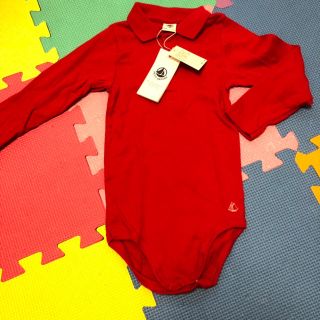 プチバトー(PETIT BATEAU)のPETIT BATEAU  ロンパース(Tシャツ/カットソー)