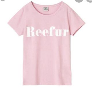 メゾンドリーファー(Maison de Reefur)のメゾンドリーファー ロゴTシャツ 未開封新品 ピンク(Tシャツ(半袖/袖なし))