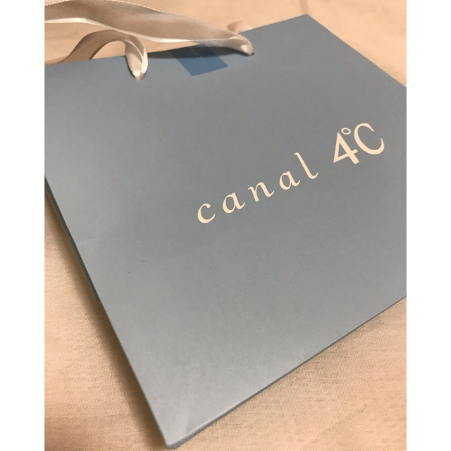 canal４℃(カナルヨンドシー)のcanal4℃  紙袋・ピンキーリングケース レディースのアクセサリー(その他)の商品写真