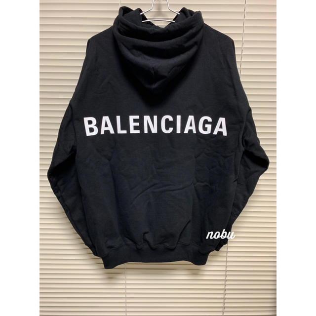 新品【 Balenciaga 】Logo Hoodie バレンシアガ S