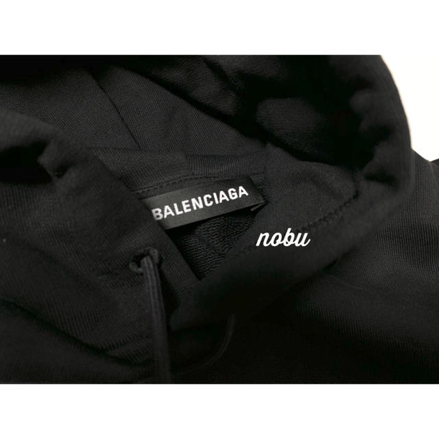 新品【 Balenciaga 】Logo Hoodie バレンシアガ S