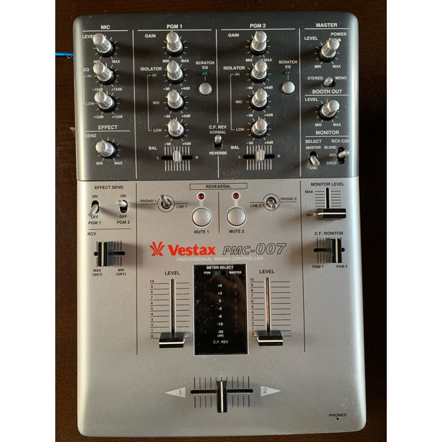 DJミキサー VESTAX PMC-007 & KORG KAOSS PAD 2 楽器のDJ機器(DJミキサー)の商品写真