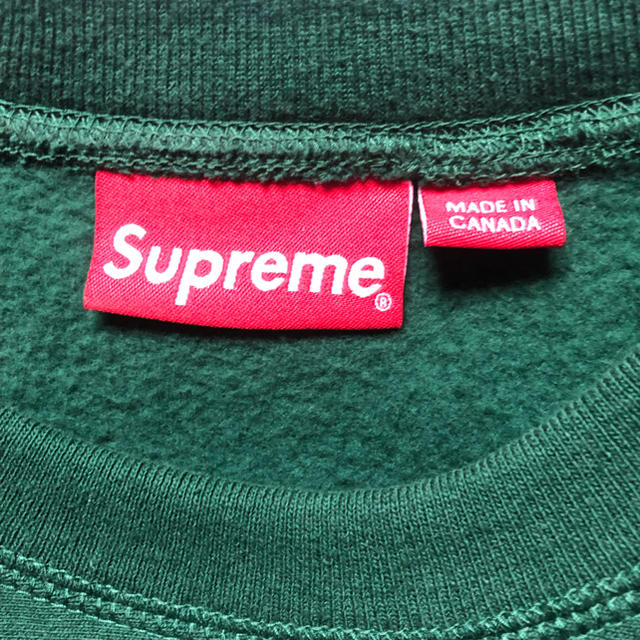 Supreme - Supreme box logo crewneck green S サイズの通販 by SB