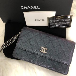 CHANEL - 希少☆CHANEL シャネルクラッチウォレットチェーン☆シャネル
